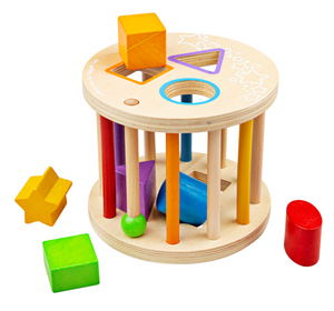 Bigjigs First Rolling Shape Sorter The Bubble Room Toy Store Dublin