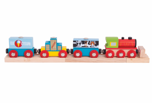 Bigjigs Goods Train The Bubble Room Toy Store Skerries Dublin