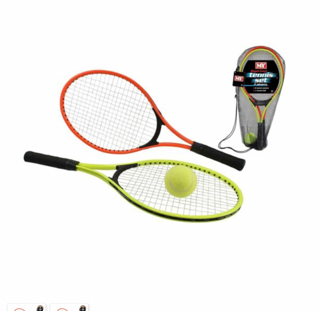 MY Tennis Set In Carry Bag 2 Player Set The Bubble Room Toy Store Dublin
