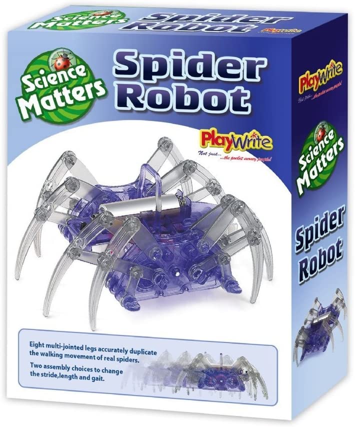 PlayWrite Spider Robot Science Kit The Bubble Room Toy Store Skerries Dublin