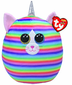 Ty Squish A BooHeather the Cat  10" The Bubble Room Toy Store Skerries Dublin