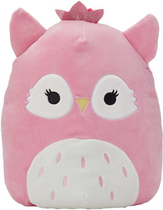 Squishmallows Bri The Pink Owl 12" The Bubble Room Toy Store Dublin