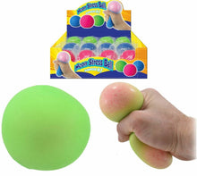 Load image into Gallery viewer, Slow Rising Squishy Neon Stress Ball. The Bubble Room  Toy store Dublin