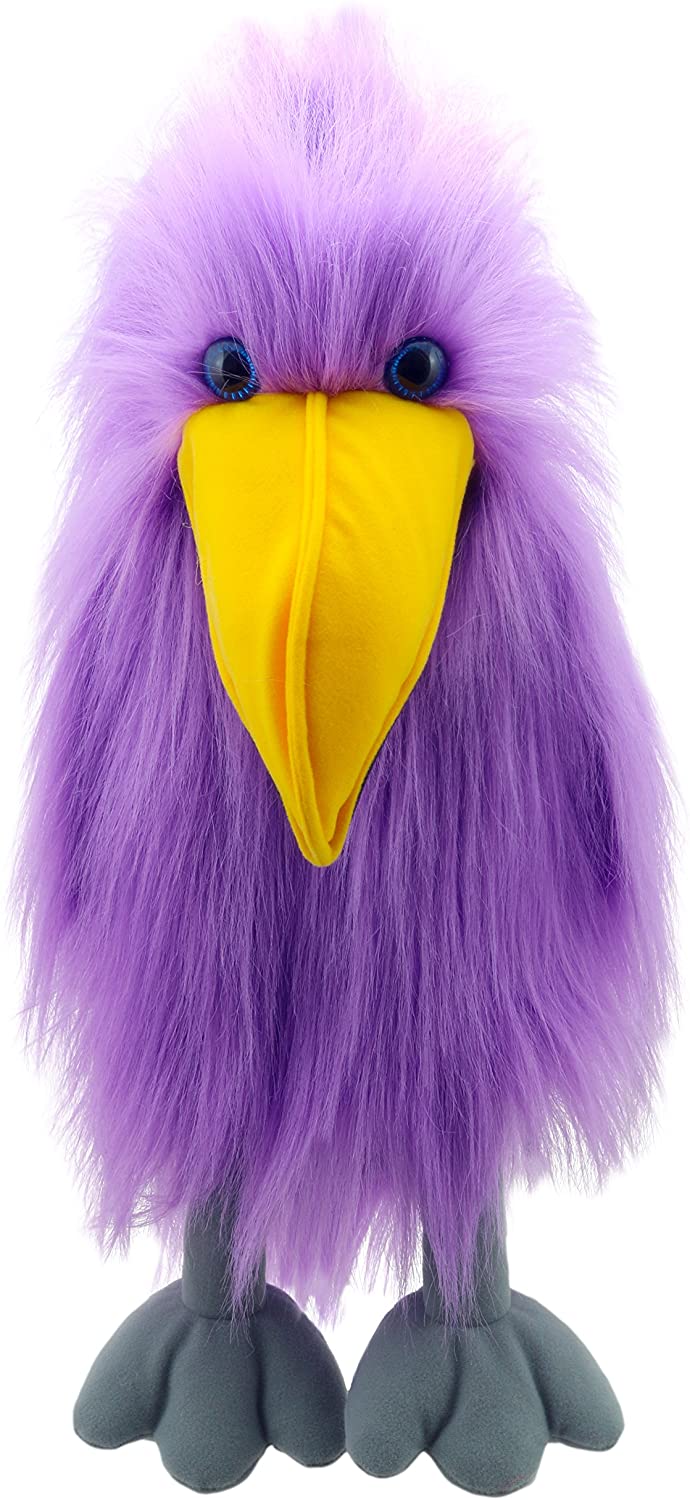The Puppet Company  Basic Birds  Purple Bird The Bubble Room Toy Store Dublin