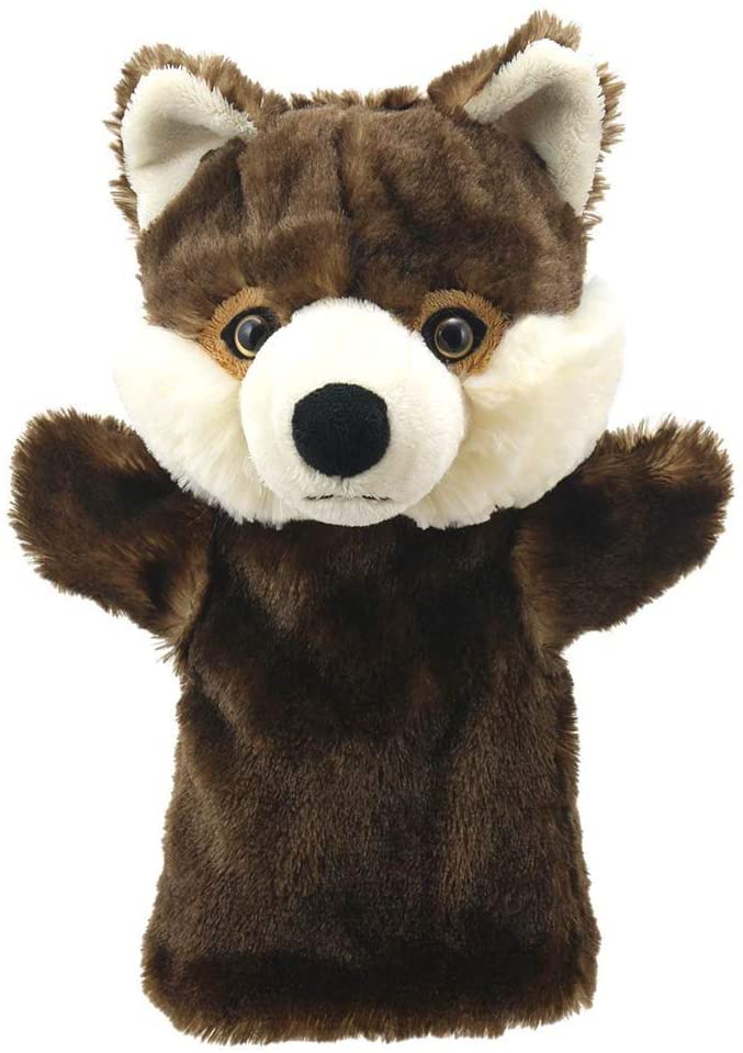 The Puppet Company  Wolf  Puppet Buddies Hand Puppet The Bubble Room Toy Store Dublin