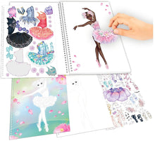 Load image into Gallery viewer, Top Model  Create your Top Model Colouring Book Ballet Ballerina