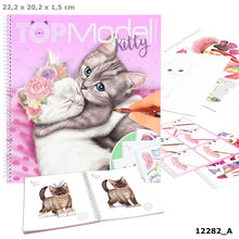 Load image into Gallery viewer, Top Model Create Your Moonlight Kitty Colouring Book The Bubble Room Dublin