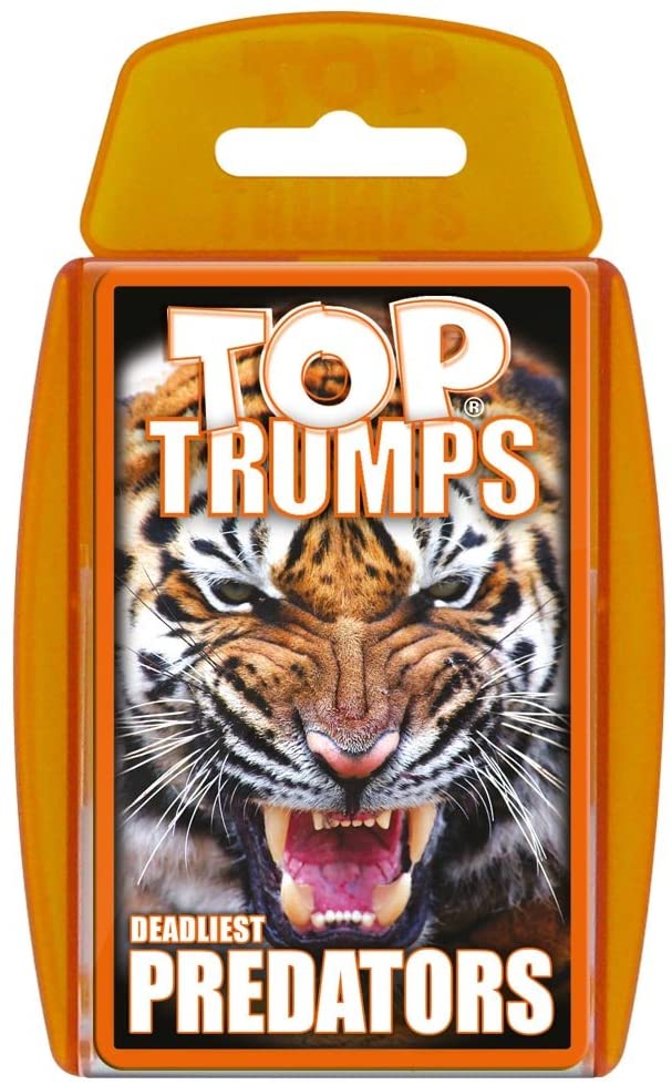 Top Trumps Predators The Bubble Room Toy Store Dublin