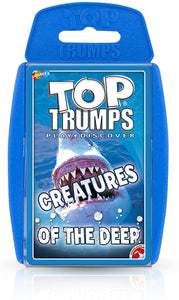 Top Trumps  Creatures of The Deep Game The Bubble Room Toy Store Dublin