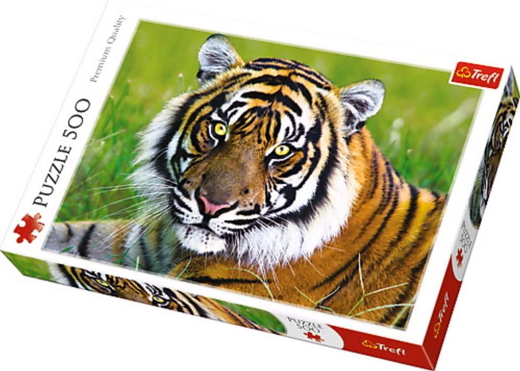 Trefl 500 Piece Tiger Puzzle The Bubble Room Toy Store Dublin