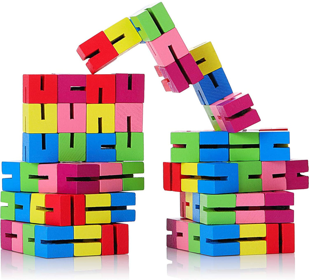 Bigjigs Toys Twist and Lock Blocks The Bubble Room Toy Store Skerries Dublin