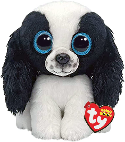 Ty Beanie Sissy  Black and White Dog