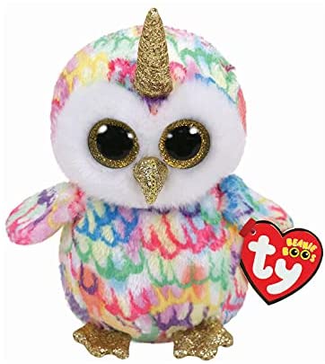 Ty Unicorn Owl Enchanted Boo Buddy