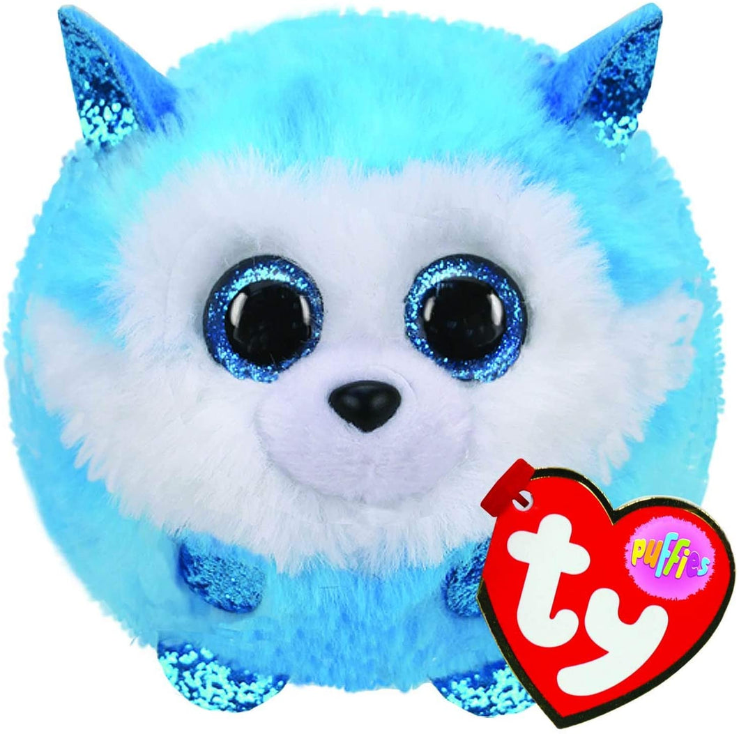 Ty Puffies  Prince the Husky  The Bubble Room toy Store Dublin