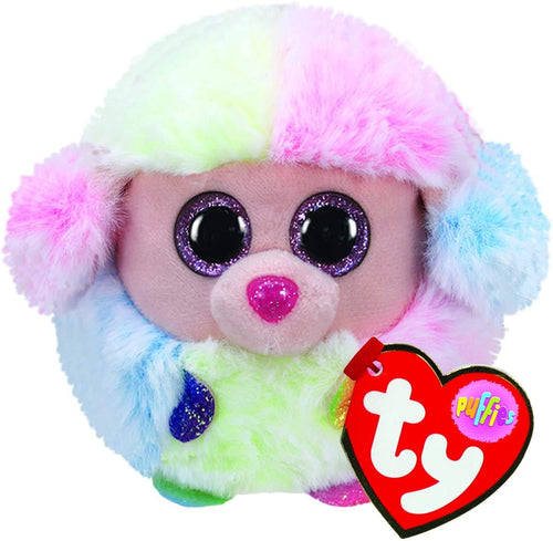 Ty Puffy Rainbow the Poodle The Bubble Room Toy Store Skerries Dublin