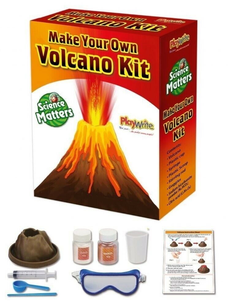 Science Matters Make Your Own Volcano Kit The Bubble Room Toy Store Dublin