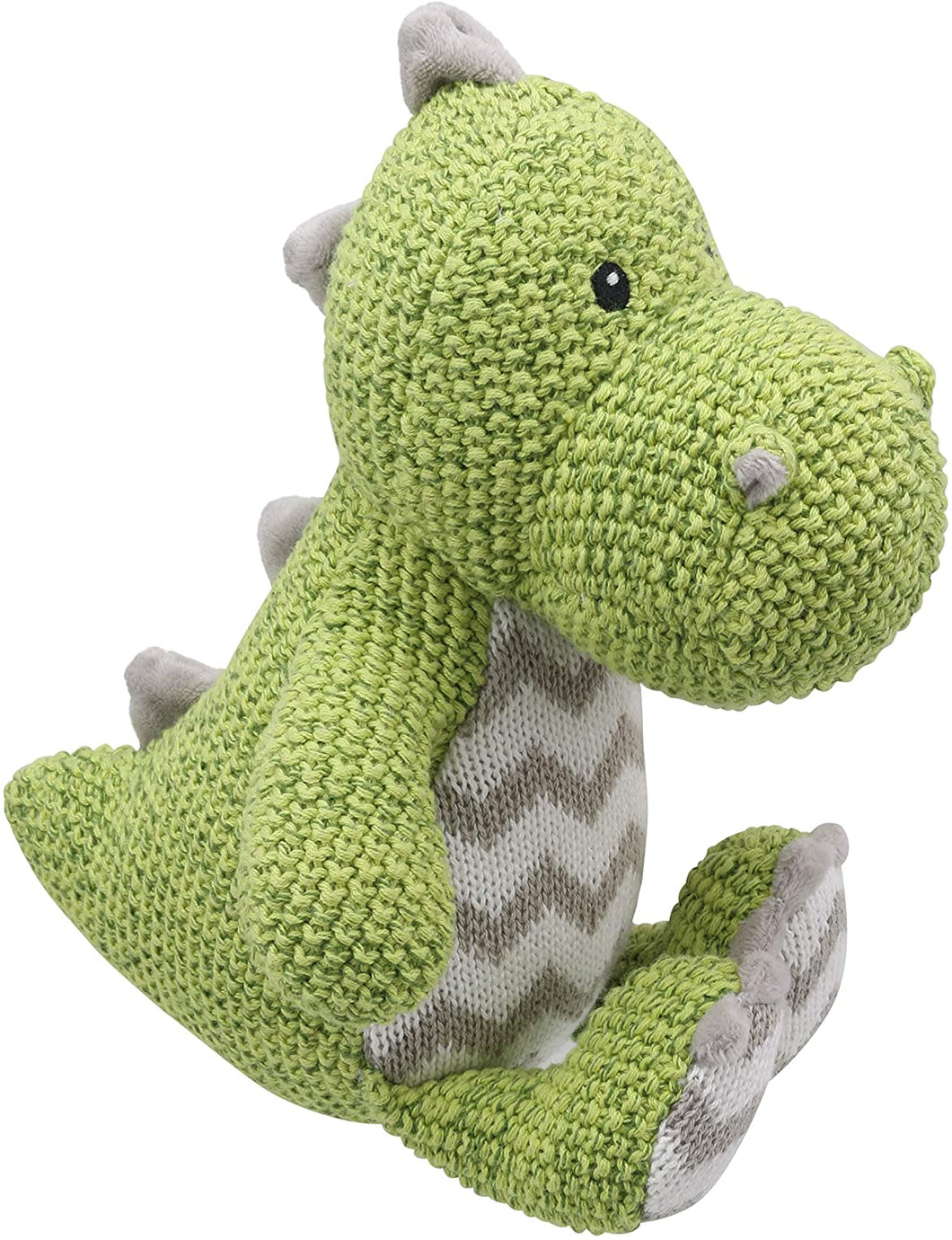 Wilberry Knitted Green Dragon The Bubble Room Toy Store Dublin