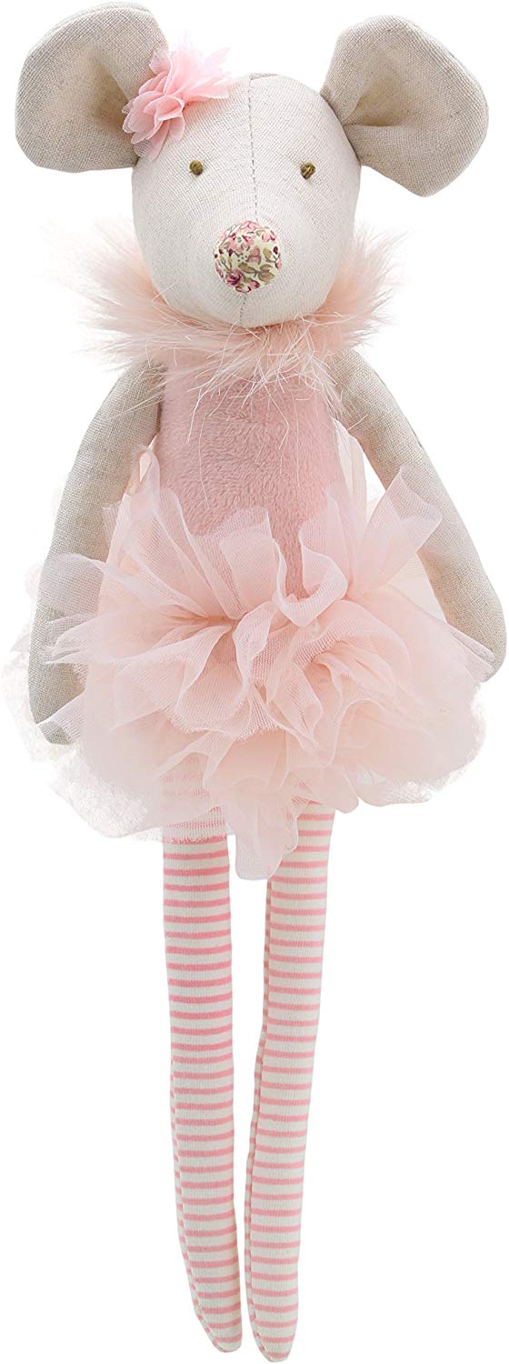 Wilberry  Dancers  Pink Mouse Soft Toy