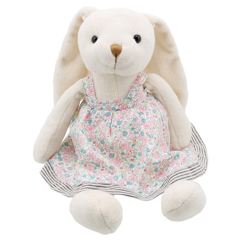 Wilberry  Friends  Mrs Rabbit (Pink & Blue ) Soft Toy
