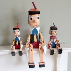 Pinocchio Wooden Marionette Puppet 40cm long