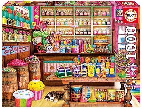 The Candy Shop 1000 Piece Jigsaw Puzzle, The Bubble Room Toy store Skerries Dublin