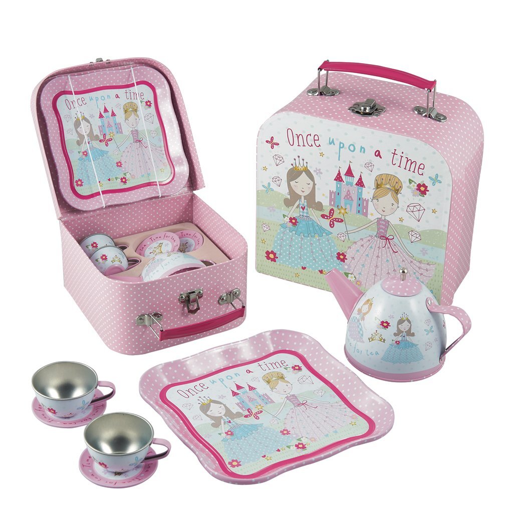 Floss and Rock 7 Piece Princess Tea set in Case The Bubble Room Toy Store Dublin