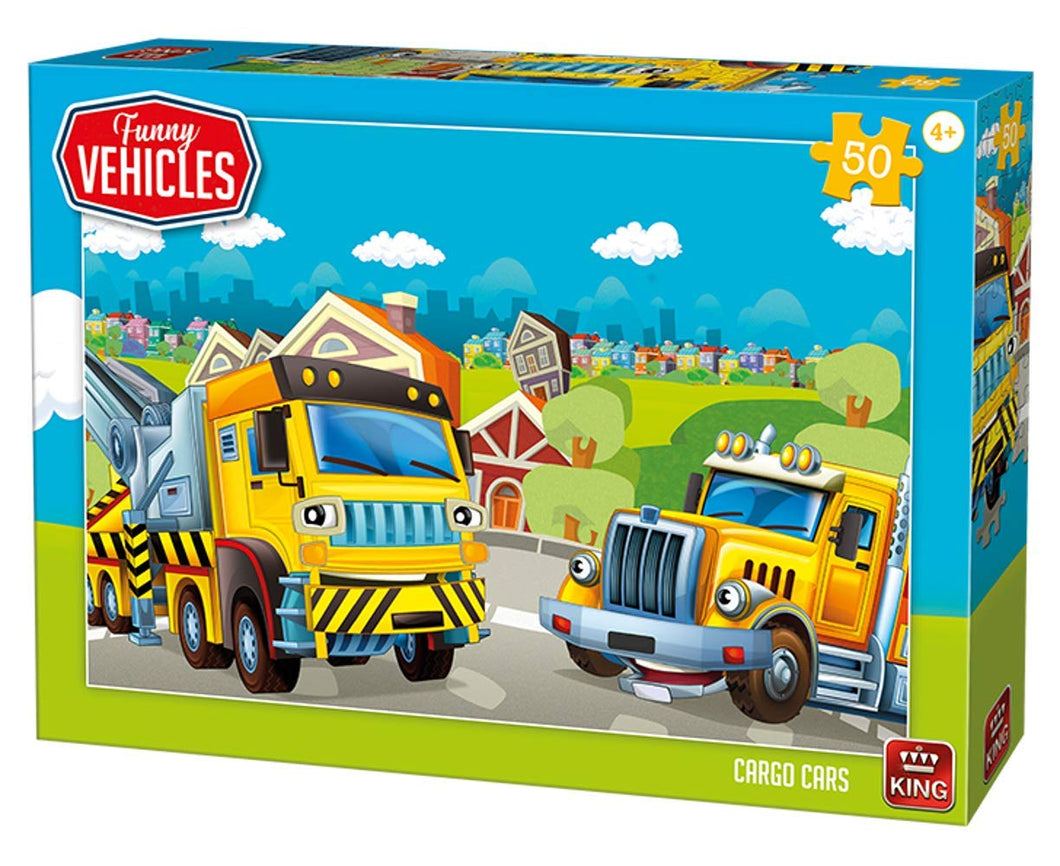 Cargo Cars Jigsaw puzzle The Bubble Room Toy Store Skerries Dublin