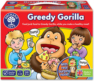 Orchard Toys Greedy Gorilla Game The Bubble Room Toy store Dublin