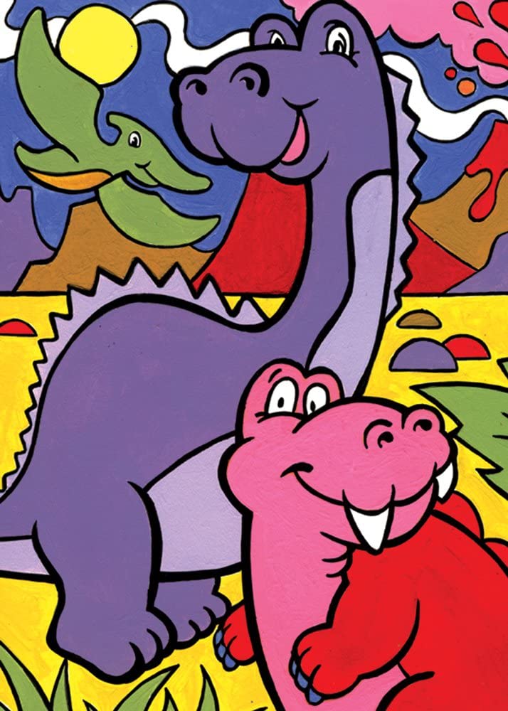Royal & Langnickel My First Painting by Number Dinosaurs The Bubble Room Toy Store Dublin